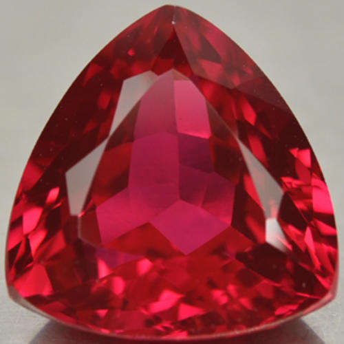 12.49 ct RASPBERRY TRILLIANT CUT TOPAZ BRAZIL  Gemstone