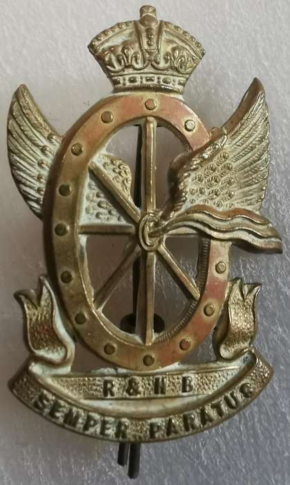 SA Railways & Harbour Brigade cap badge (CO1369)