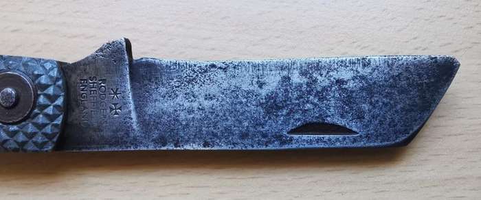 Large British WW2-era navy pattern clasp jack knife, by Rodgers of Sheffield
