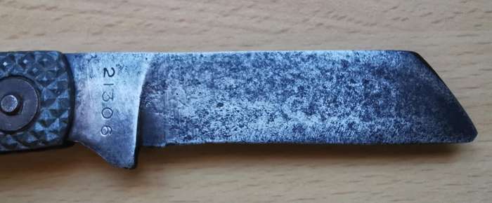 Large British WW2-era navy pattern clasp jack knife, by Rodgers of Sheffield