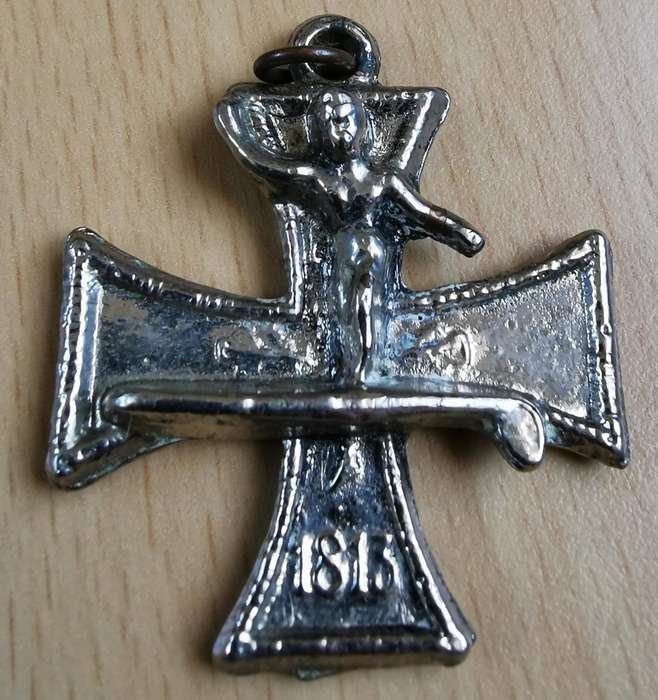 1960s Surfer`s Iron Cross pendant