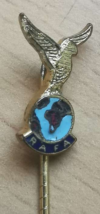 Vintage lot of 4 different enameled Royal Air Forces Association (RAFA) badges