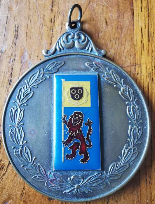 Large Cape Town Festival Season 1975 medal for 2nd Place Hobie 14 sailing