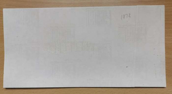 Rare 1972 False Bay 100 Formula 1 motor racing original large advertising decal sticker