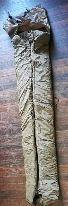 SADF 1977 Campcraft unused sleeping bag with inner and attached cover