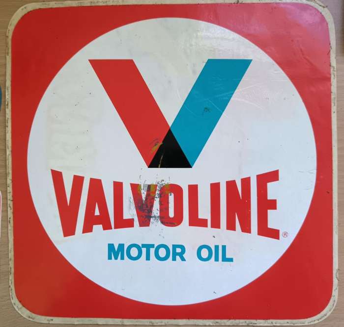 Lot of 6 vintage Valvoline motor oil decal stickers
