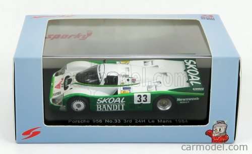 Porsche 956B 2.6L - Skoal Bandit - #33 3rd 24h Le Mans 1984 - D.Hobbs / P.Streiff / S. Van Der Merwe