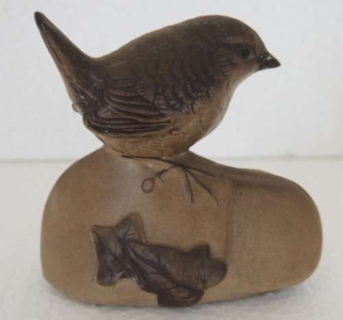 Poole Pottery Birds - Goldfinch and a Wren (PRICE REDUCED)