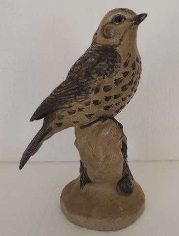Poole Pottery Birds - Goldfinch and a Wren (PRICE REDUCED)