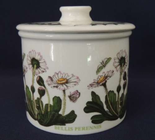 Portmeirion Sugar Pot With Lid - DAISY