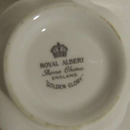 Royal Albert Trio - Golden Glory, (3 available. Bid per each)