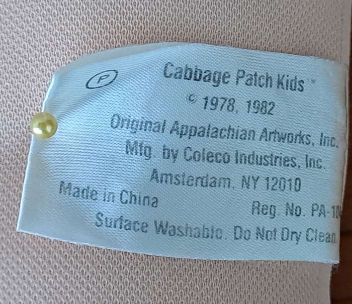 Cabbage Patch Kid - original