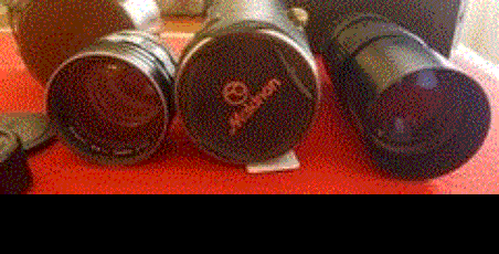 2 Lenses Up For Grabs ~ Makinon Macro 80-200mm Lens In Casing WITH Airies Tele Coral Lense In Casing