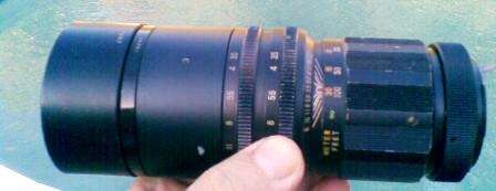LENS 1:3.5 N0.170799 KAWANON F=180mm (made in japan)