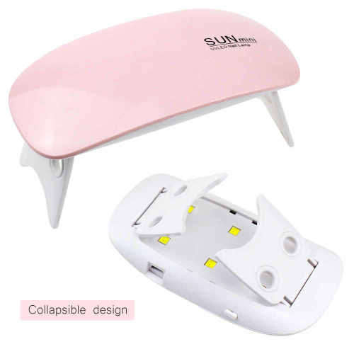 Sunmini UV LED 6w Gel Nail Lamp - White