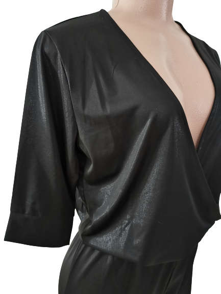 BLACK JUMPSUIT - MEDIUM