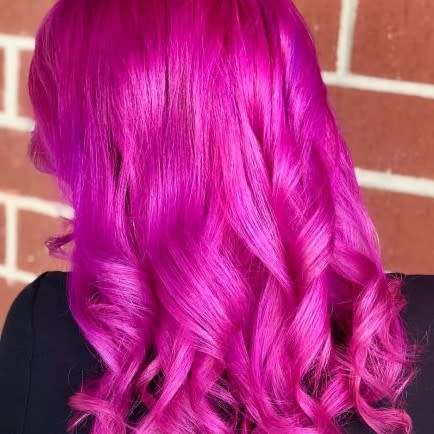 CHIFFON FUNKY HAIR COLOR  PINK