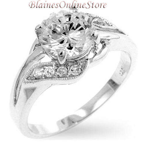 STUNNING 1.74CTW BRIDAL ENGAGEMENT RING!