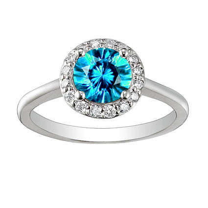 BEAUTIFUL 1.57CTW SIMULATED DIAMOND ENGAGEMENT RING! BRILLIANT ROUND CUT!