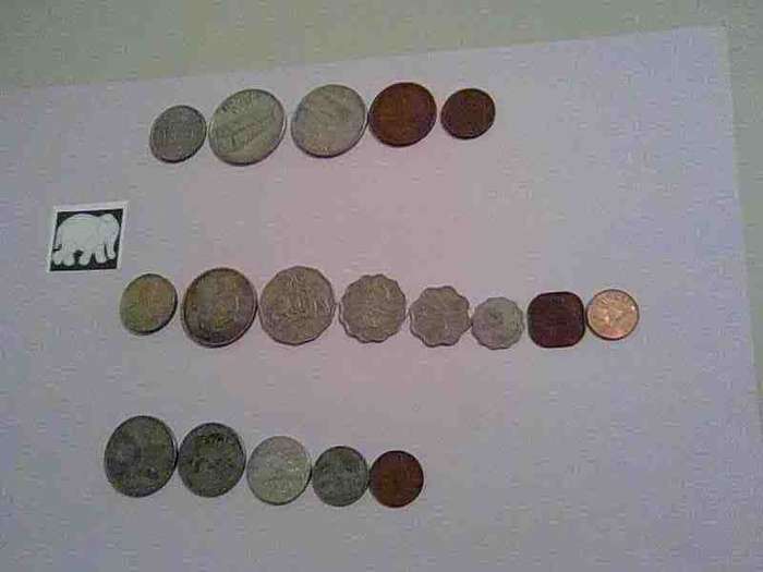18 DIFFERENT COINS FROM 3 DIFFERENT AFRICAN COUNTRIES