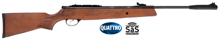 Hatsan Mod 95 Rifleshock Absorber system  Turkish Wallnut stock. Free 4x32AO scope