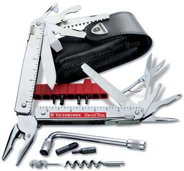 Victorinox SwissTool CS plus leather sheath
