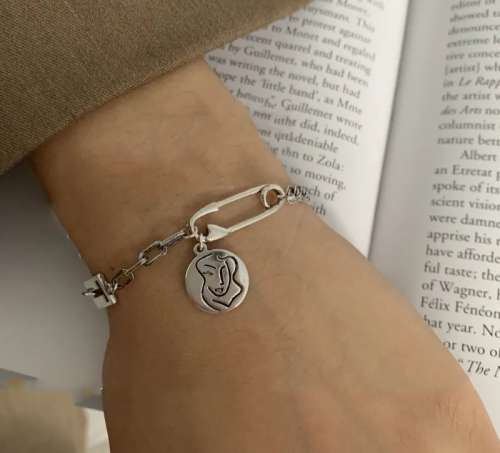 925 Silver Creative Portrait Bracelet