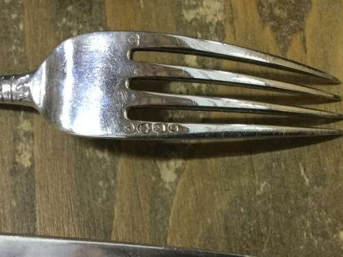 Solid Magnificient Hallmarked set. Almost 165 Grams Solid Silver Valued R5950