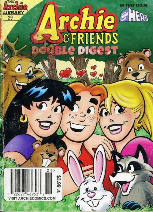 [B:2:S:CC]-The Archie Library 29. Archie and Friends Double Digest - Unknown