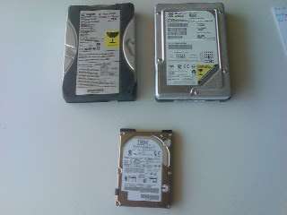 lap and old type hard drives