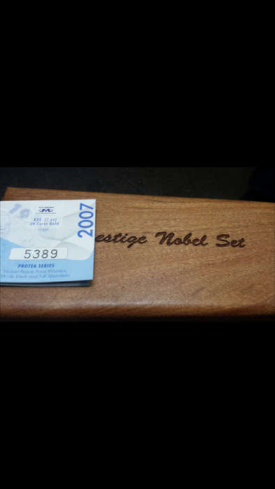Nobel Prestige 2007 set value of R99000