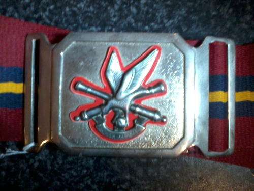 SADF stable belt, 4th field artillery, seconded to parabats