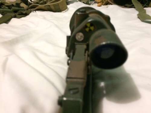 Rhodesian Army FN FAL Trilux Sight. bush war
