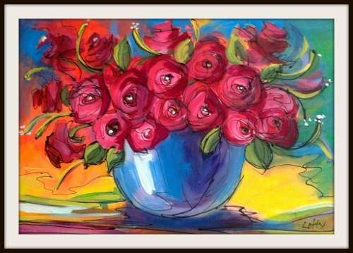 Original acrylic on canvas by Lofty (500 x 700)