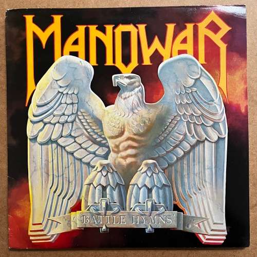 Manowar - Battle Hymns Vinyl LP 1982 UK Press Heavy Metal