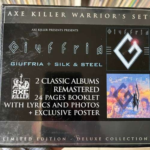 Giuffria - Axe Killer Warriors Set 2CD Limited Rare Boxset New Sealed Angel House Of Lords
