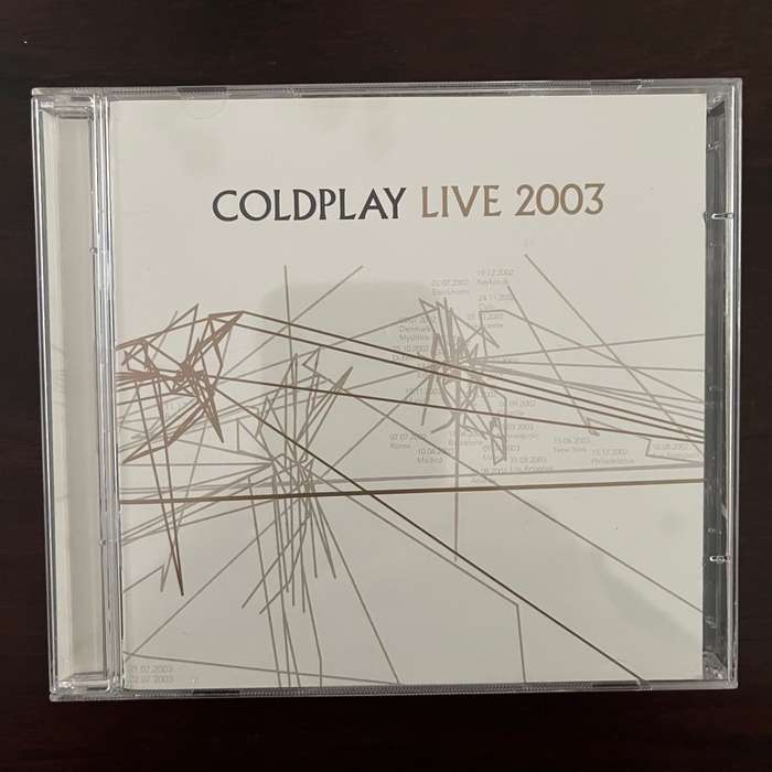 Coldplay - Live 2003 CD DVD US Press Import