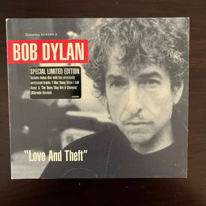 Bob Dylan - Love and Theft 2CD Limited Edition Digipak Import