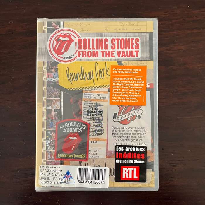 The Rolling Stones - From The Vault Live In Leeds 1982 DVD New Sealed Import