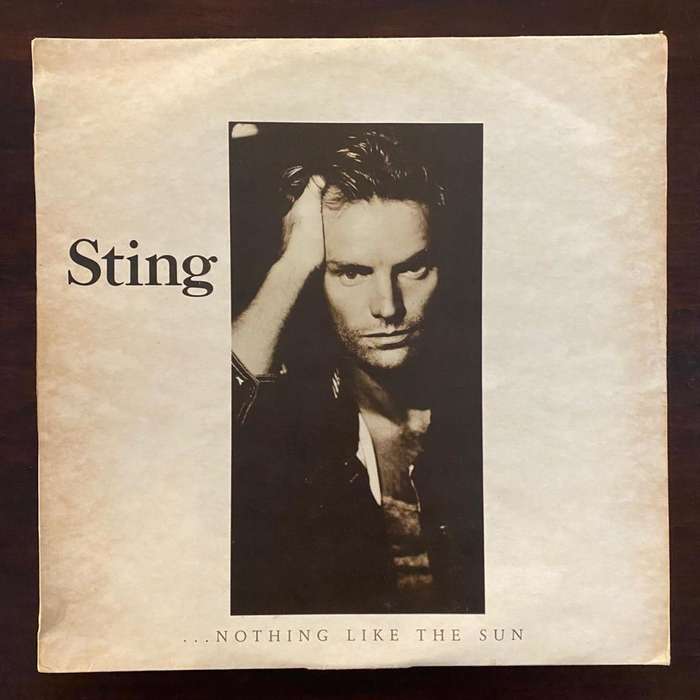 Sting - ...Nothing Like The Sun Vinyl 2LP Rare Zimbabwe Mispress on Motown Labels