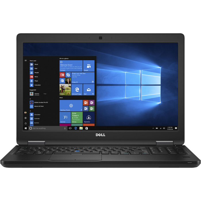 Dell Precision 3530 core I7, 16 GB RAM . 512 Nvme SSD 4GB Nvidia Dedicated Graphics