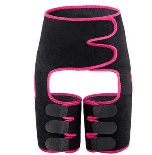 Ad Justable One-piece Waist Band Waist And Thigh Trimmer