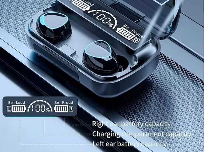 M10 TWS wireless Bluetooth Earphones