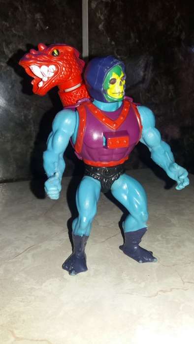 1985 Dragon Blaster Skeletor of He-Man-Masters of the Universe (MOTU) Vintage Figure