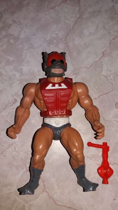 1982 Complete Zodac Red Armor of He-Man-Masters of the Universe #13 (MOTU) Vintage Figure