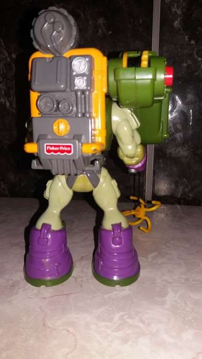 1998 Rescue Heroes `Mountain Ranger` Vintage Figure From Fisher Price