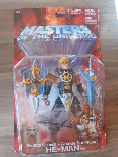 2003 MOC SHIELD STRIKE HE-MAN 200x of He-Man-Masters of the Universe (MOTU)