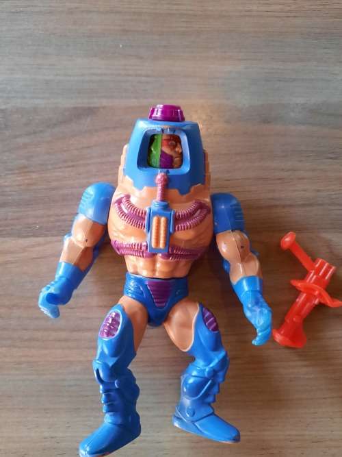 1983 Complete Man-E-Faces of He-man-Masters of the Universe 878 (MOTU) Vintage Figure