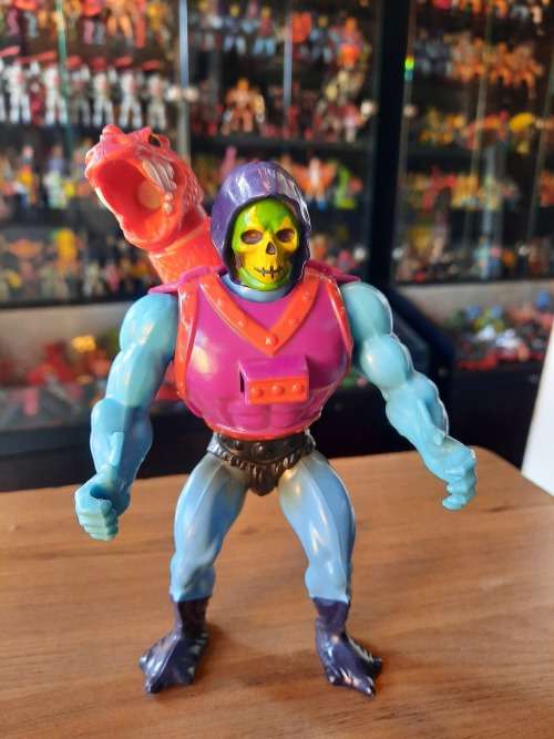 1985 Dragon Blaster Skeletor of He-Man-Masters of the Universe #2900 (MOTU) Vintage Figure
