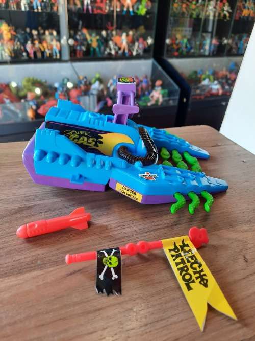 1989 Footski  Vintage Figure Teenage Mutant Ninja Turtles